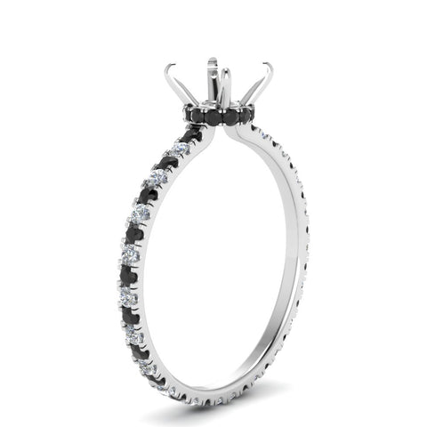 eternity-hidden-semi-mount-halo-engagement-ring-with-black-diamond-in-FD-9168SMRGBLACKANGLE3-NL-WG