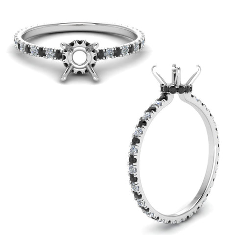 eternity-hidden-semi-mount-halo-engagement-ring-with-black-diamond-in-FD-9168SMRGBLACKANGLE3-NL-WG