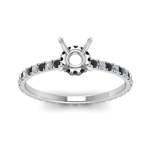 eternity-hidden-semi-mount-halo-engagement-ring-with-black-diamond-in-FD-9168SMRGBLACKANGLE3-NL-WG