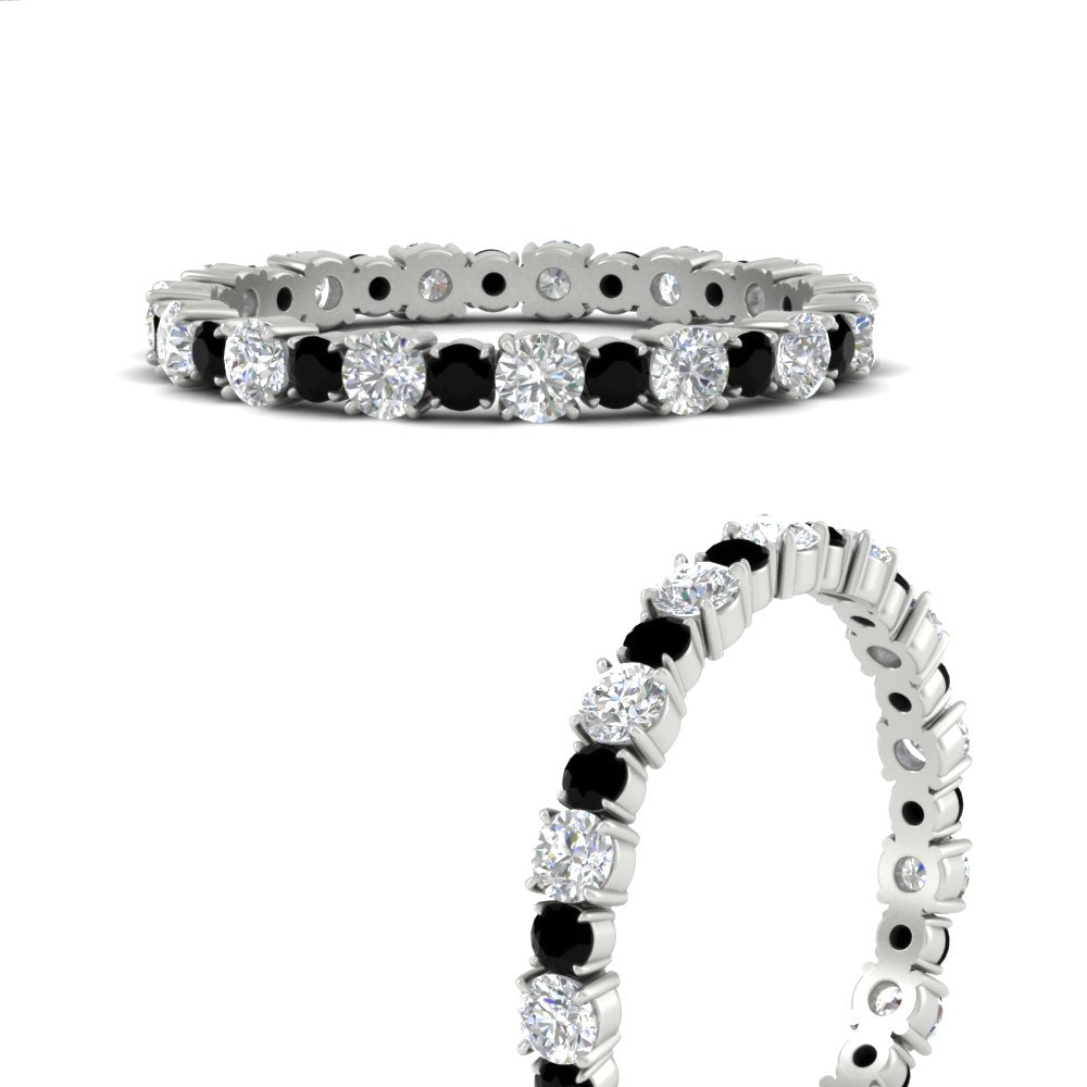 Eternity Ring with Round Cut Diamonds