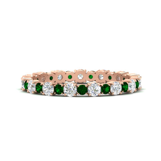 Eternity Ring with Round Cut Diamonds