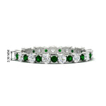 Load image into Gallery viewer, Eternity Ring with Round Cut Diamonds
