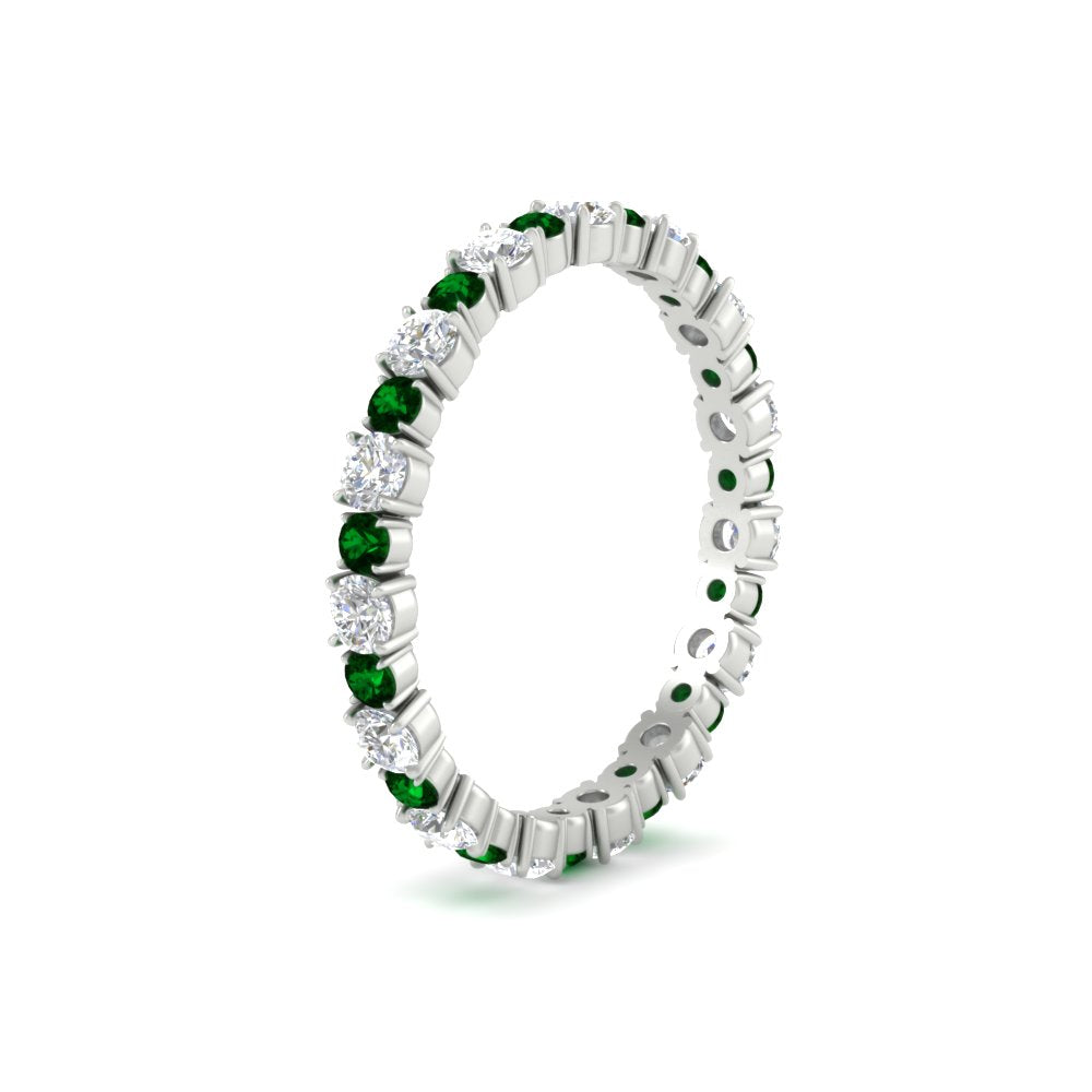 Eternity Ring with Round Cut Diamonds