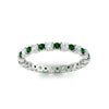 Load image into Gallery viewer, Eternity Ring with Round Cut Diamonds