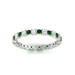 Load image into Gallery viewer, Eternity Ring with Round Cut Diamonds
