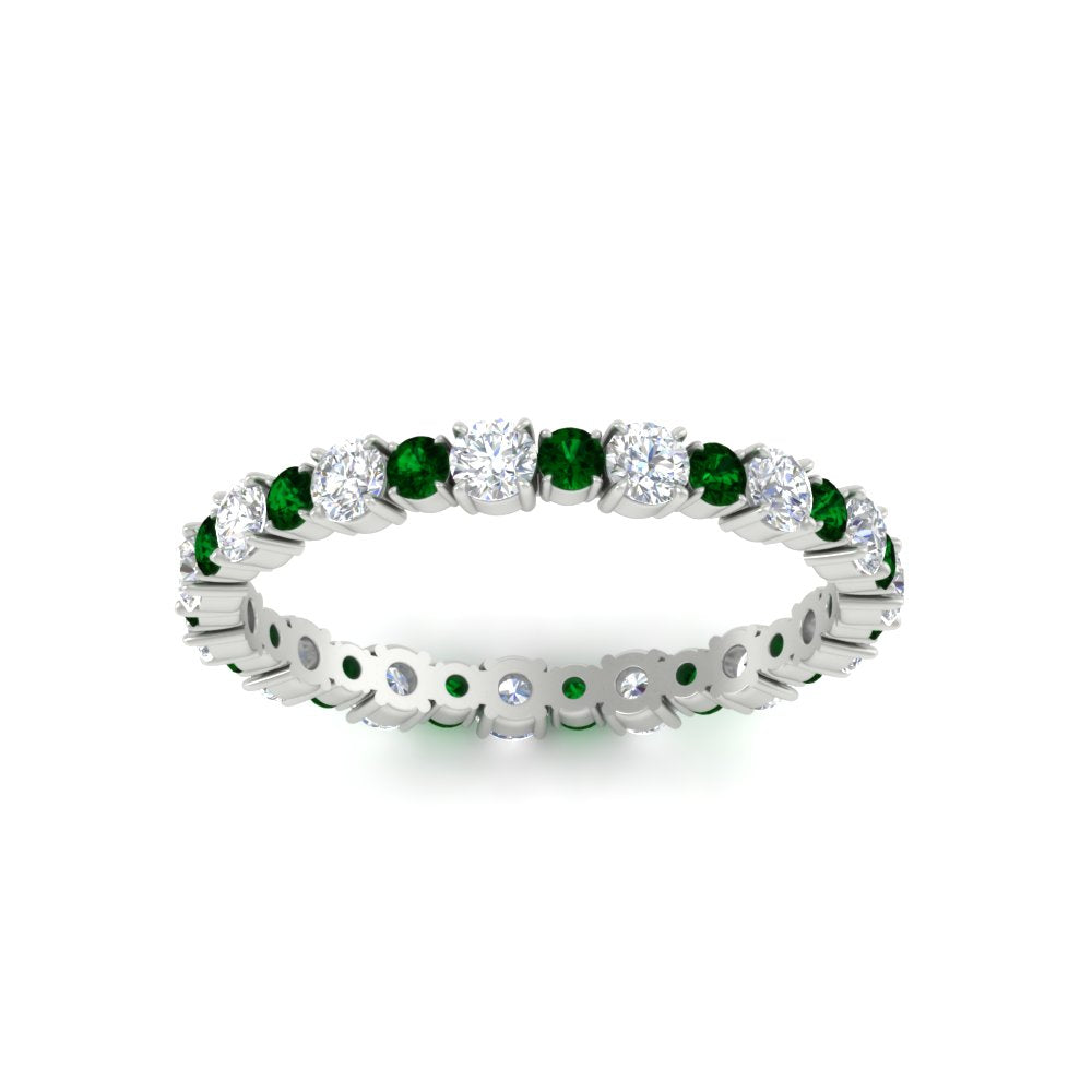 Eternity Ring with Round Cut Diamonds