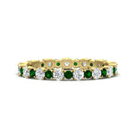 Load image into Gallery viewer, Eternity Ring with Round Cut Diamonds

