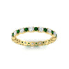 Load image into Gallery viewer, Eternity Ring with Round Cut Diamonds