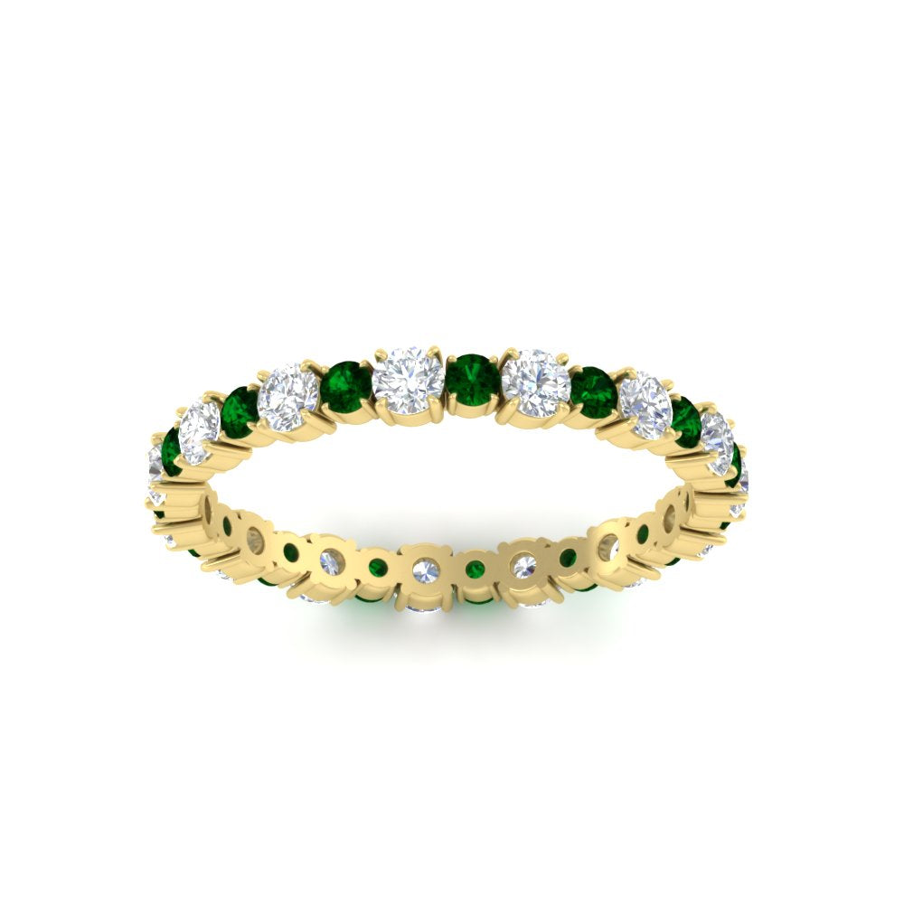 Eternity Ring with Round Cut Diamonds