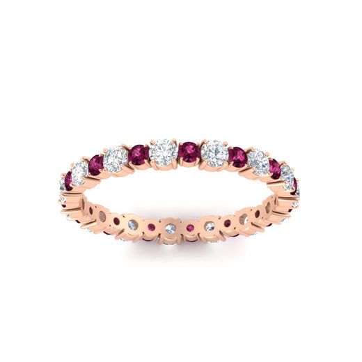 Eternity Ring with Round Cut Diamonds