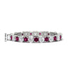 Load image into Gallery viewer, Eternity Ring with Round Cut Diamonds