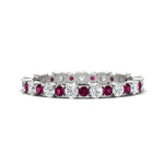 Load image into Gallery viewer, Eternity Ring with Round Cut Diamonds
