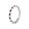 Load image into Gallery viewer, Eternity Ring with Round Cut Diamonds