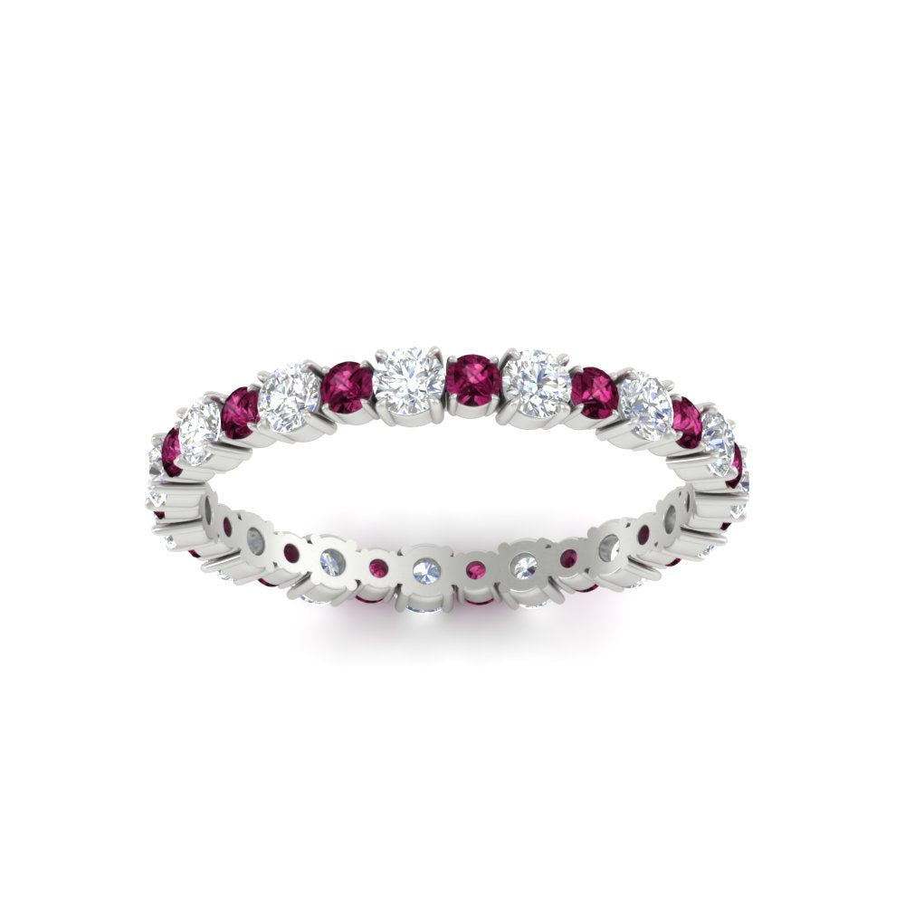 Eternity Ring with Round Cut Diamonds