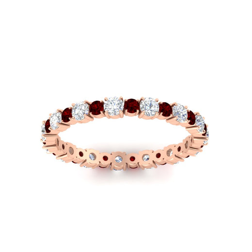 Eternity Ring with Round Cut Diamonds