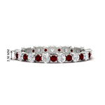 Load image into Gallery viewer, Eternity Ring with Round Cut Diamonds

