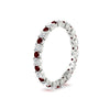 Load image into Gallery viewer, Eternity Ring with Round Cut Diamonds
