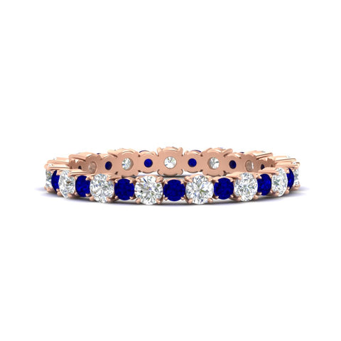 Eternity Ring with Round Cut Diamonds