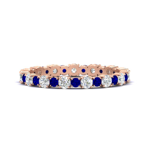 Eternity Ring with Round Cut Diamonds
