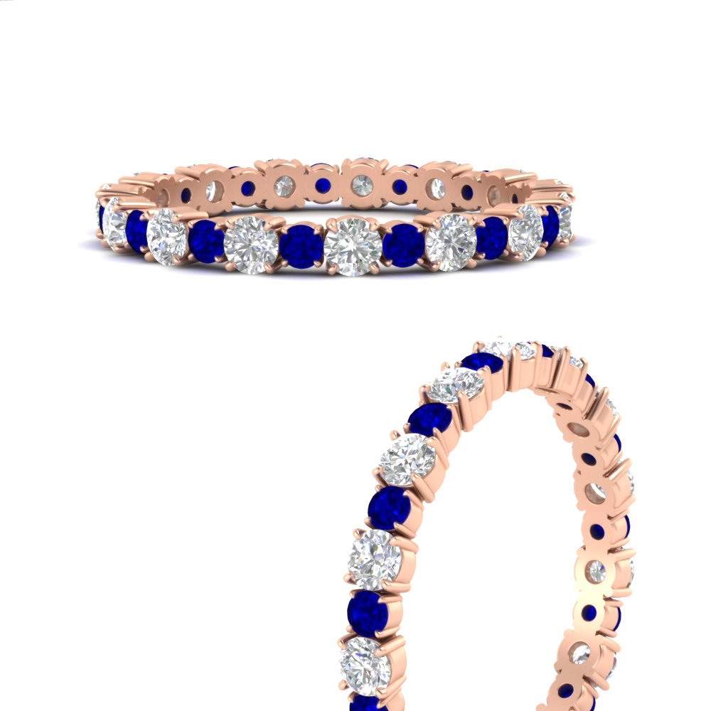 Eternity Ring with Round Cut Diamonds