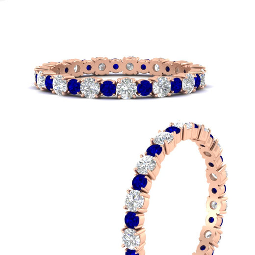 Eternity Ring with Round Cut Diamonds