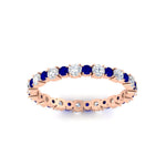 Load image into Gallery viewer, Eternity Ring with Round Cut Diamonds
