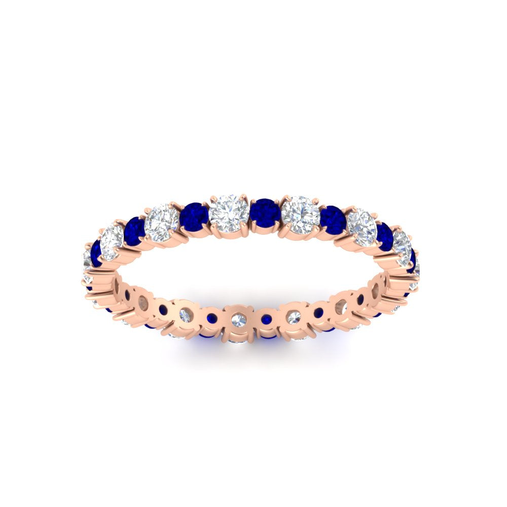 Eternity Ring with Round Cut Diamonds