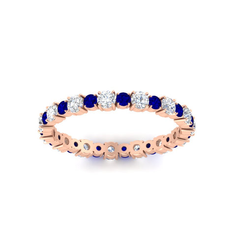 Eternity Ring with Round Cut Diamonds