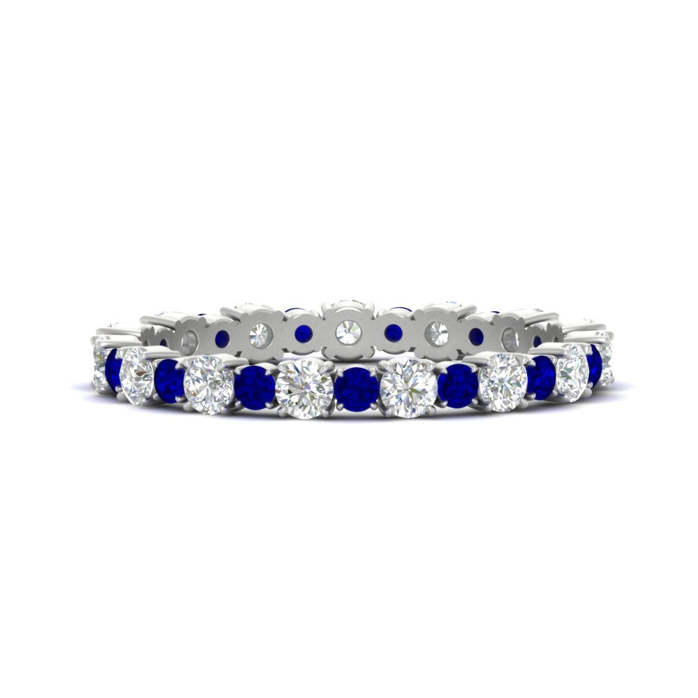 Eternity Ring with Round Cut Diamonds
