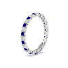 Load image into Gallery viewer, Eternity Ring with Round Cut Diamonds