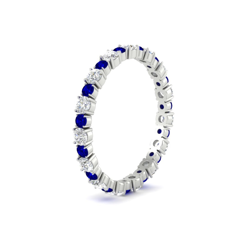 Eternity Ring with Round Cut Diamonds
