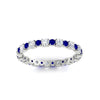 Load image into Gallery viewer, Eternity Ring with Round Cut Diamonds