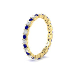 Load image into Gallery viewer, Eternity Ring with Round Cut Diamonds
