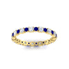 Load image into Gallery viewer, Eternity Ring with Round Cut Diamonds