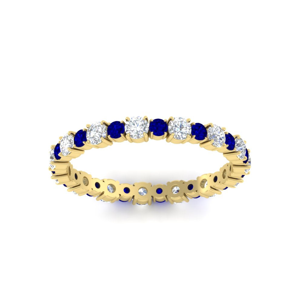 Eternity Ring with Round Cut Diamonds