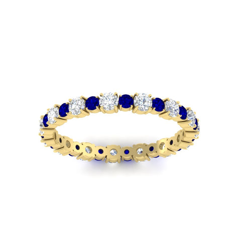 Eternity Ring with Round Cut Diamonds