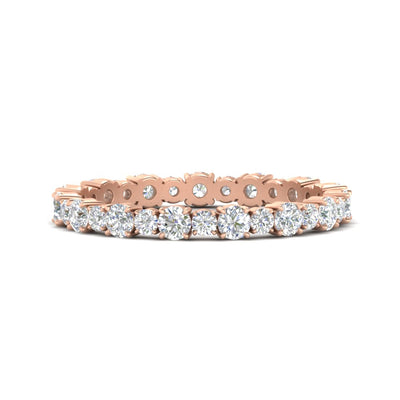 Eternity Ring with Round Cut Diamonds