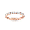Load image into Gallery viewer, Eternity Ring with Round Cut Diamonds