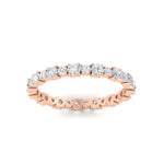 Load image into Gallery viewer, Eternity Ring with Round Cut Diamonds
