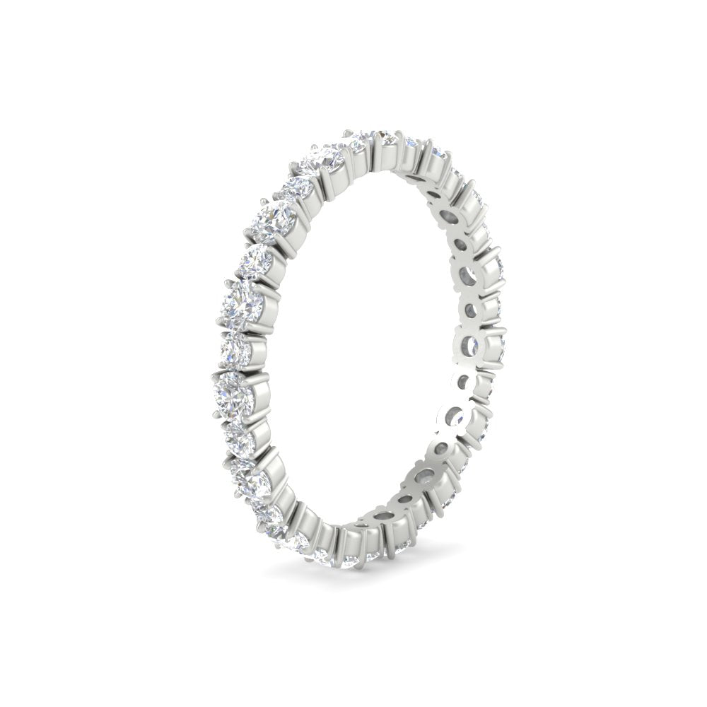 Eternity Ring with Round Cut Diamonds