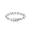 Load image into Gallery viewer, Eternity Ring with Round Cut Diamonds
