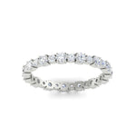 Load image into Gallery viewer, Eternity Ring with Round Cut Diamonds
