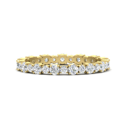 Eternity Ring with Round Cut Diamonds
