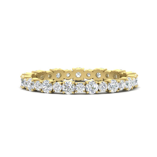 Eternity Ring with Round Cut Diamonds