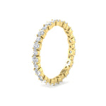 Load image into Gallery viewer, Eternity Ring with Round Cut Diamonds
