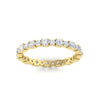 Load image into Gallery viewer, Eternity Ring with Round Cut Diamonds