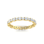 Load image into Gallery viewer, Eternity Ring with Round Cut Diamonds
