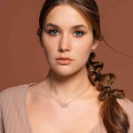 Load image into Gallery viewer, evil-eye-diamond-stacking-necklace-in-fdpd11077-fancy-1-rg
