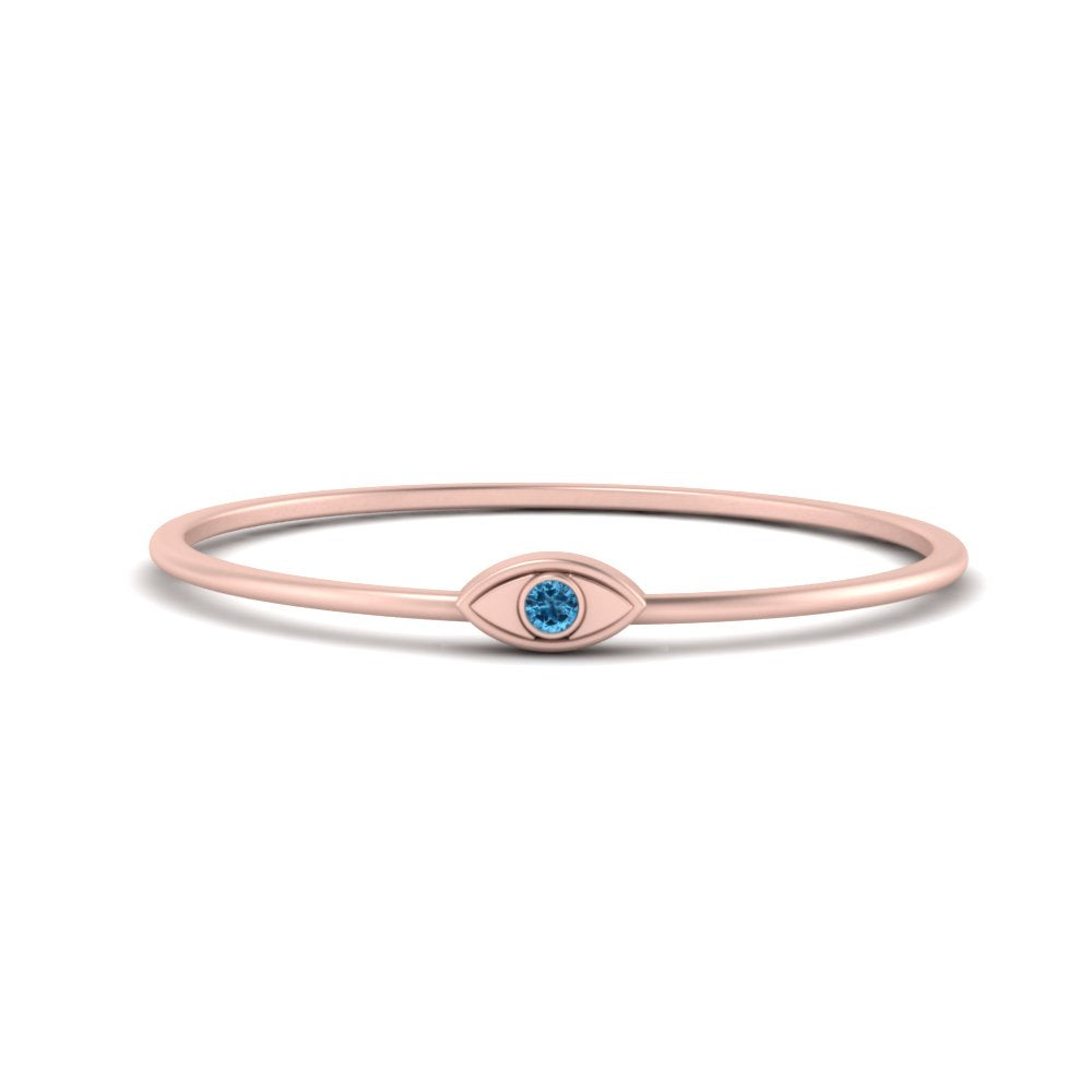Evil Eye Mini Stack Ring