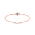 Thumbnail 29 - Evil Eye Mini Stack Ring